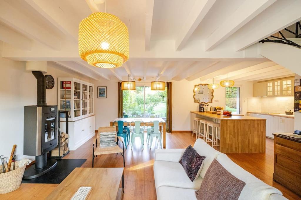 Maison Familiale 11 Couchages, Proche De La Palue 卡松 外观 照片