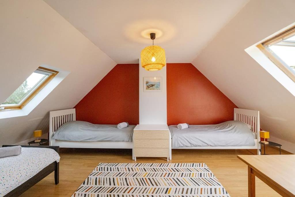 Maison Familiale 11 Couchages, Proche De La Palue 卡松 外观 照片