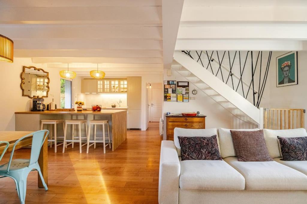 Maison Familiale 11 Couchages, Proche De La Palue 卡松 外观 照片