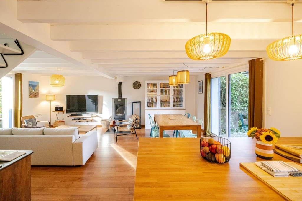 Maison Familiale 11 Couchages, Proche De La Palue 卡松 外观 照片